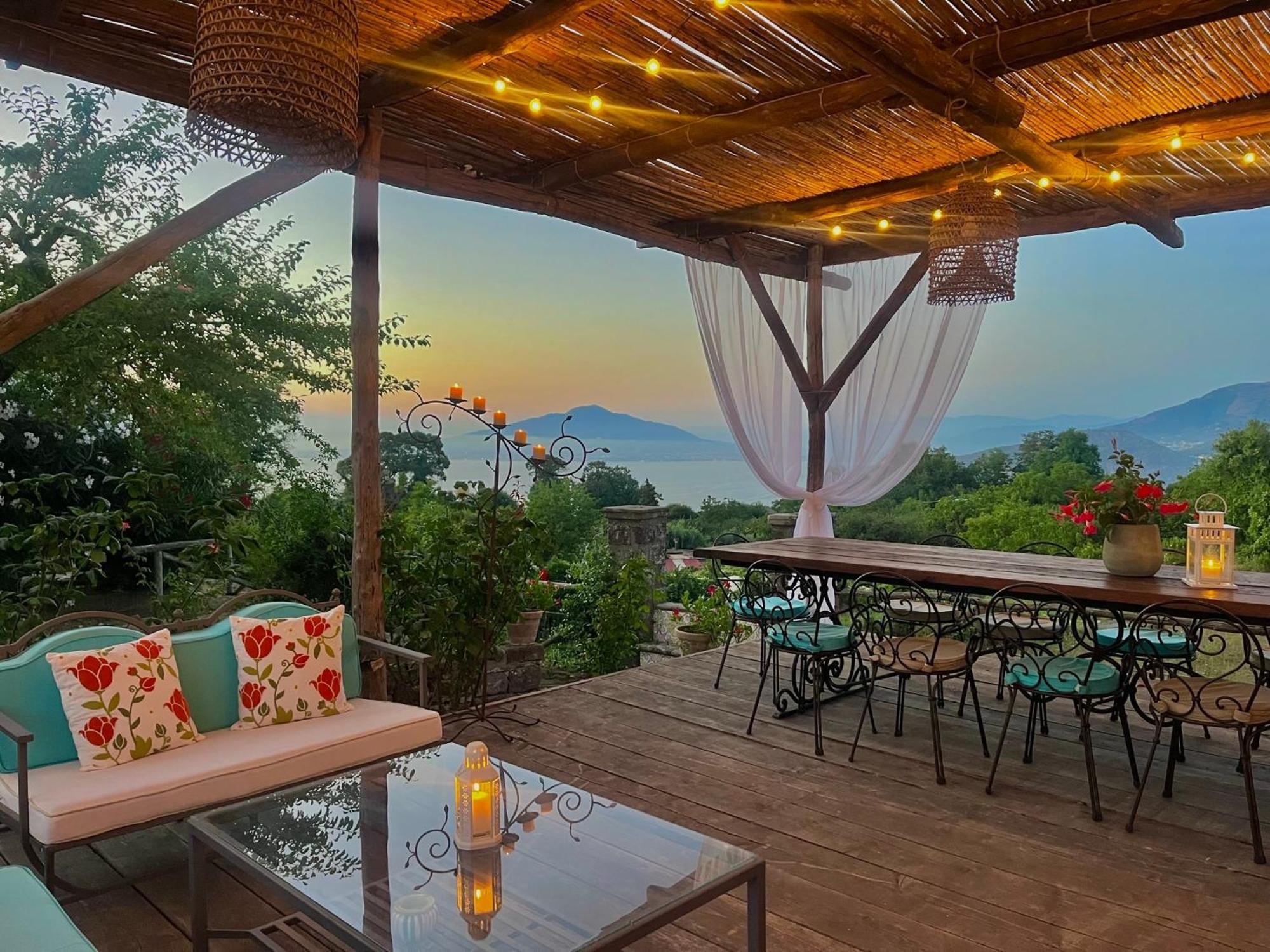 La Dimora: Relax In A Lovely Garden Massa Lubrense Ngoại thất bức ảnh